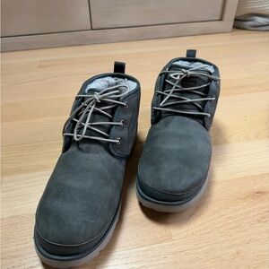 UGG Men's Charcoal Suede Boots